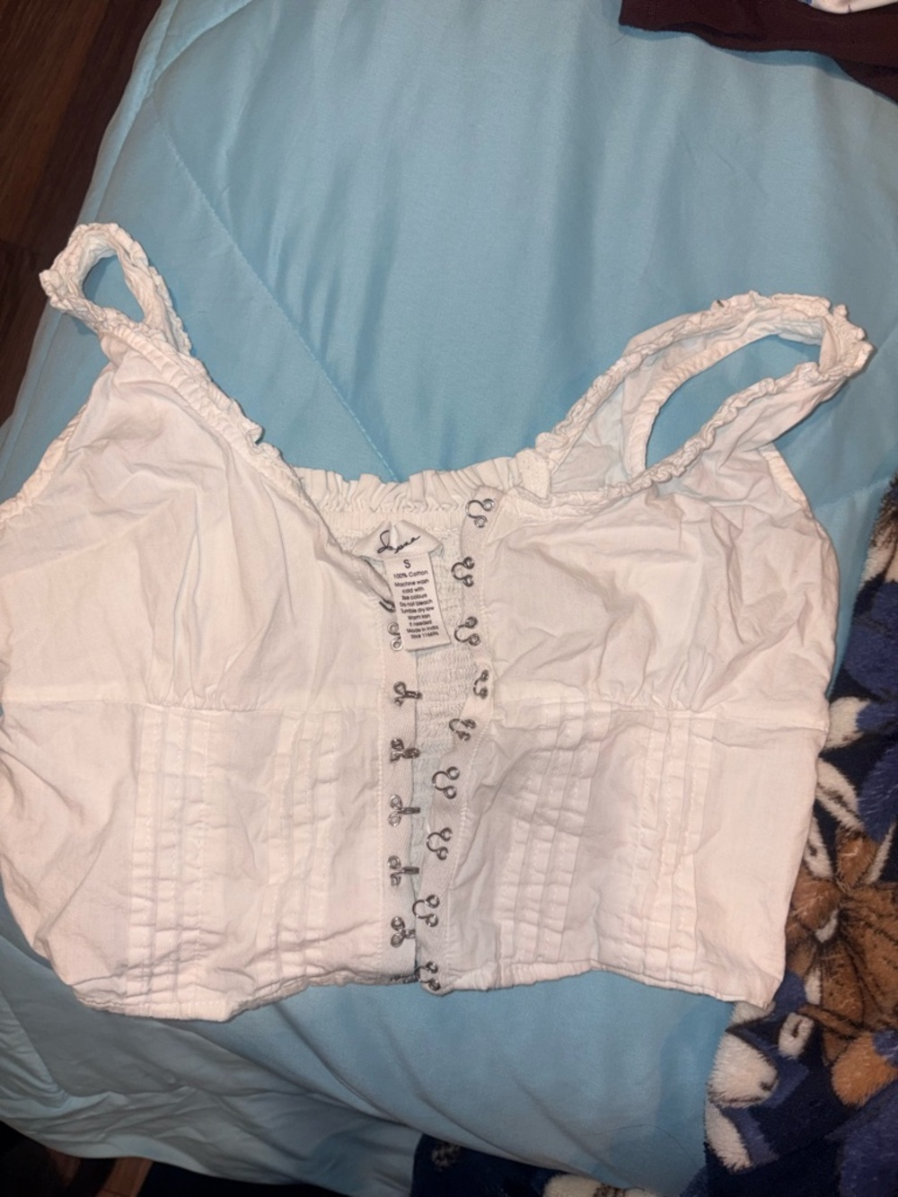 White Corset Top